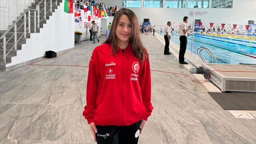 Özel milli yüzücü Ada Zehra, Trisome Oyunları'nın en genç kürsü gören sporcusu oldu