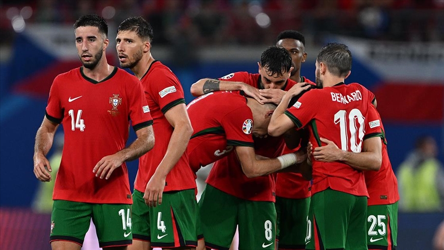 EURO 2024'te Portekiz, Çekya'yı geriden gelerek mağlup etti