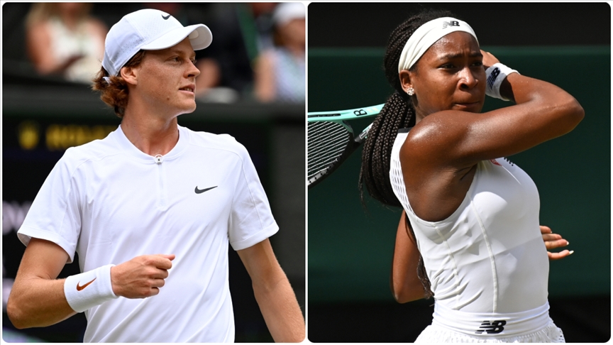 Wimbledon'da Sinner ve Gauff üçüncü tura yükseldi