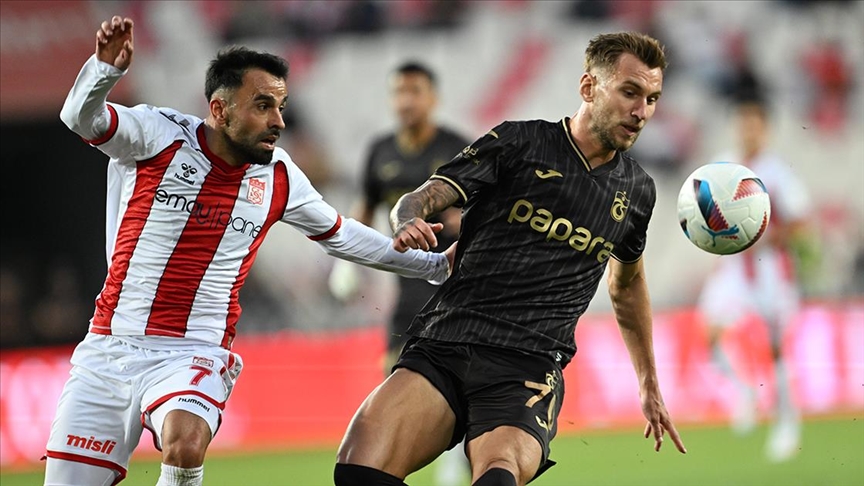 Net Global Sivasspor ile Trabzonspor berabere kaldı