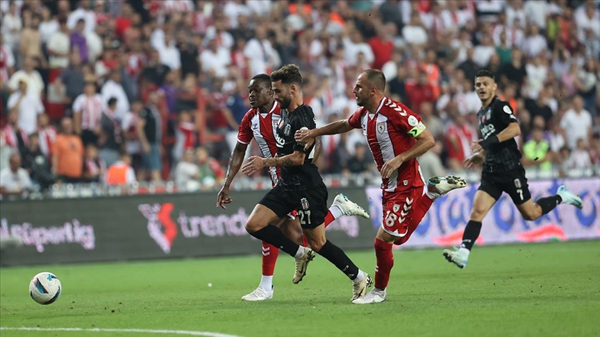 Beşiktaş Samsunspor'u 2-0 yendi