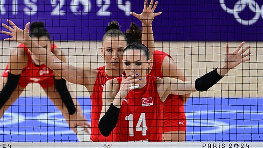 A Milli Kadın Voleybol Takımı, olimpiyat 4'üncüsü oldu