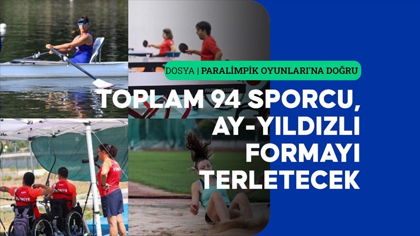 Türkiye, Paris 2024 Paralimpik Oyunları'na rekor sayıda sporcuyla katılıyor