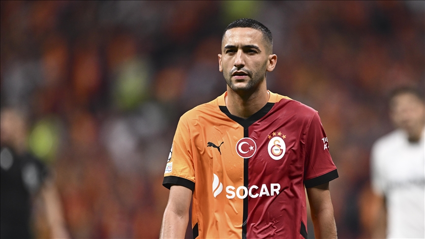 Galatasaraylı futbolcu Hakim Ziyech'te 