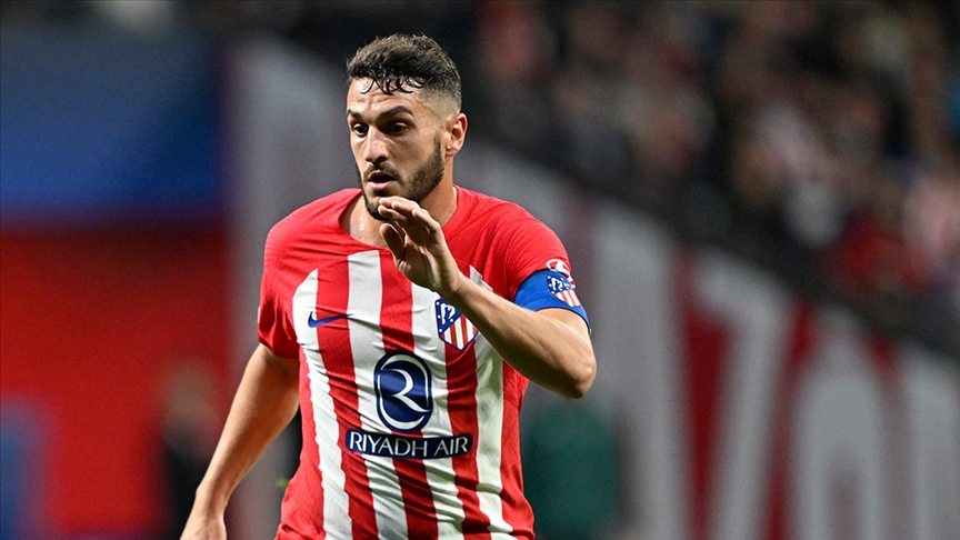 Atletico Madrid'de İspanyol futbolcu Koke sakatlandı