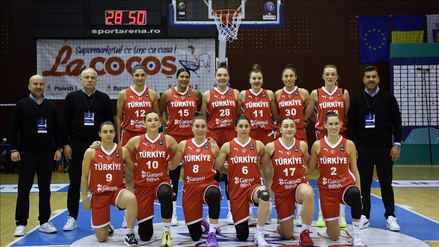 A Milli Kadın Basketbol Takımı, Romanya'yı deplasmanda 99-61 yendi