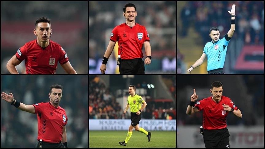 Trendyol Süper Lig'de 24. hafta maçlarını yönetecek hakemler belli oldu