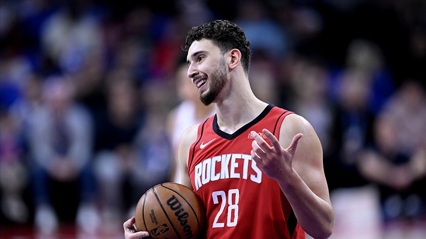 NBA'de Alperen Şengün'ün 18 sayı attığı maçta Houston Rockets, Atlanta Hawks'ı yendi