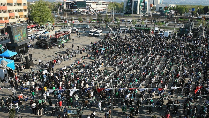 Kocaelispor'da Süper Lig'e yükselmenin mutluluğu yaşanıyor